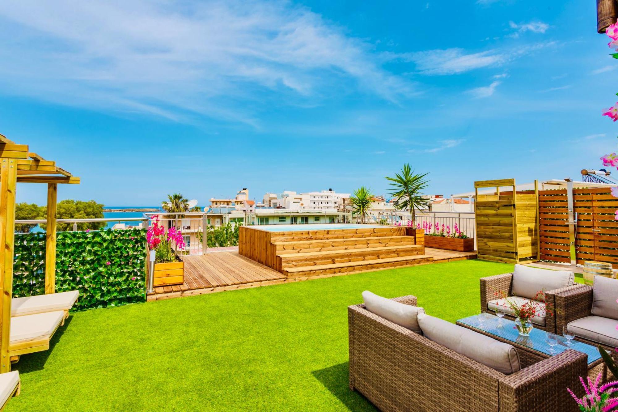 Pearl Seaside Cozy Apartments Chania  Eksteriør billede